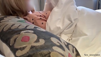Intimate Moment With Stepmom And Stepson In A Hotel Room